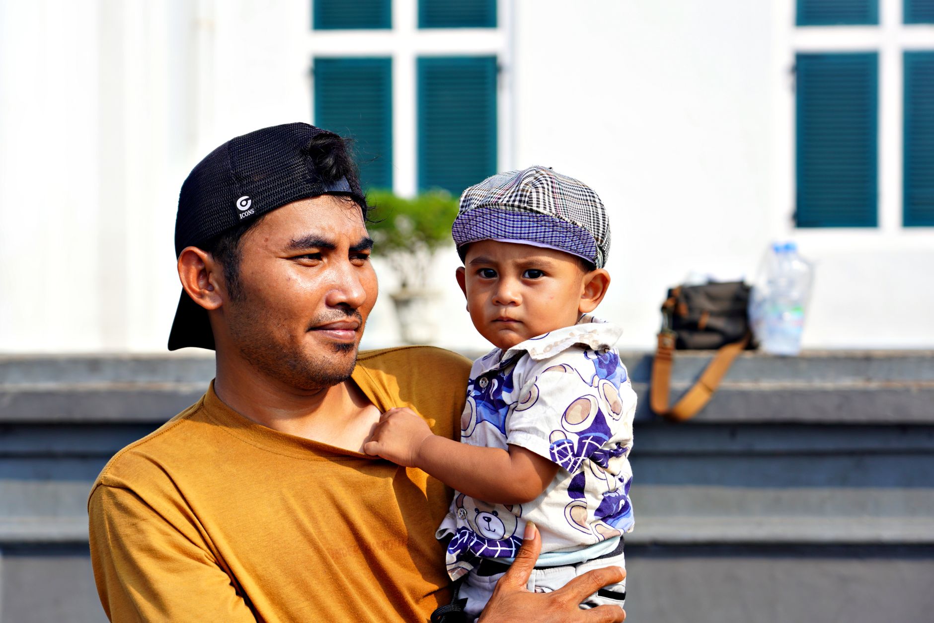 Ritual de corte padre e hijo